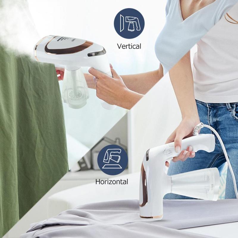 Garment Steamer Handheld Folding Household Mini Steam Iron 1600W Adjustable Temperature Ironing Machine