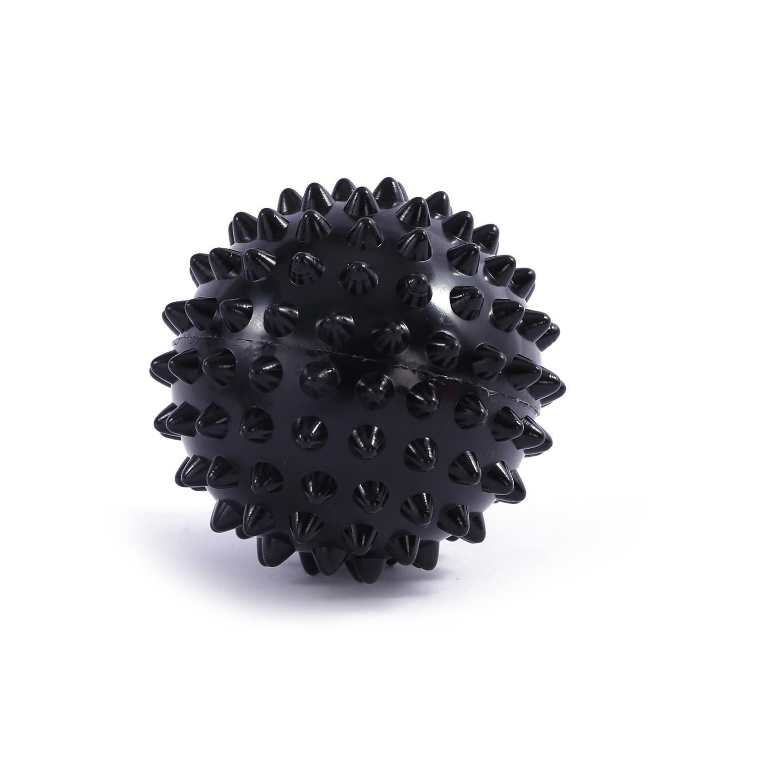 Yoga Hedgehog Ball Sole Muscle and Fascia Ball PVC Massage Ball Muscle Relaxation Acupoint Massage Stinger Ball чёрный