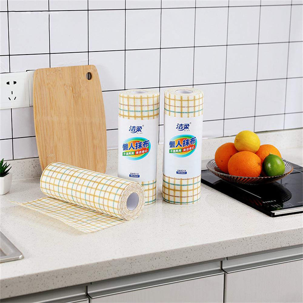 Waschbare Küchenpapierhandtücher Tatsächlich Viele Verwendungsmöglichkeiten Mode Koreanisches Design Hochwertige Materialien Praktisches Und Einweg-Lappen