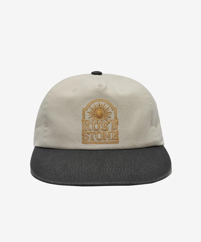 Leoseuteuaenseuton Sun Emblem Ball Cap Ivory/Black