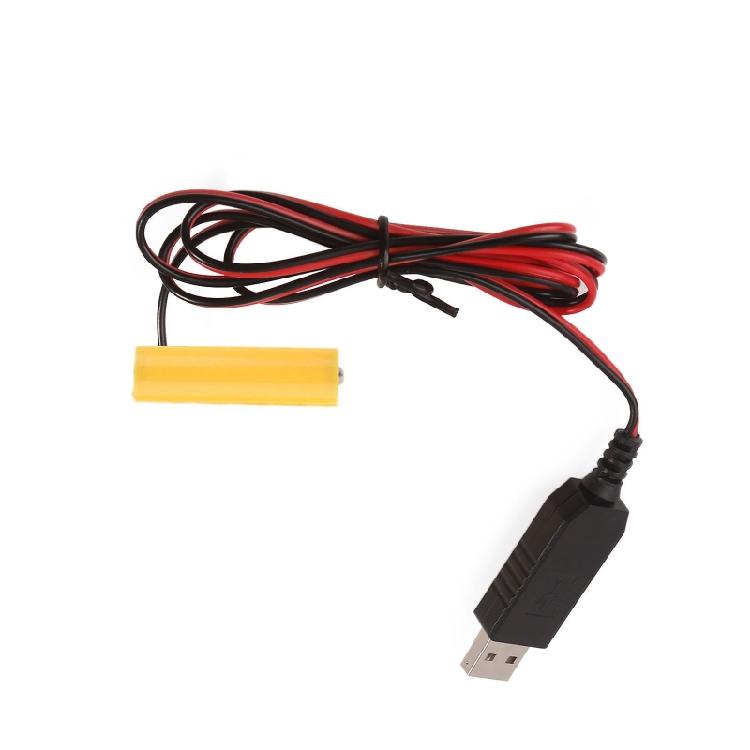 

USB 5V to 1.5V Power Converter AA Battery Eliminators Replace 1Pcs 1.5V AA