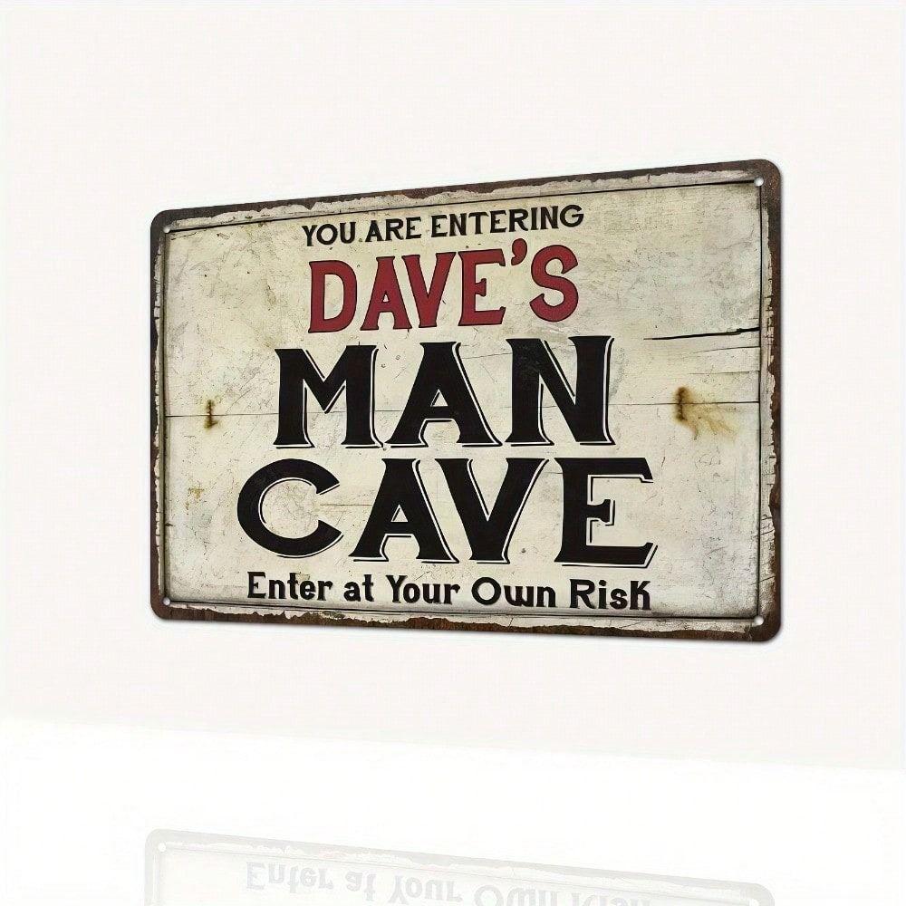 Tin Sign Metal Wall Art Decor 20x30cm Handmade Painting