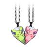 Eevee Leafeon Vaporeon Flareon Espeon Sylveon Jolteon Glaceon Love Splicing Pendant Necklace Toys Gifts