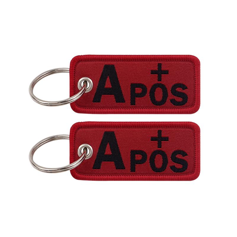 1 Stück Rote Serie Gestickter Schlüssel Cool Buchstabe Zitat Schlüsselanhänger Schlüsselanhänger Für Auto Motorrad Schlüsselanhänger Halter Schmuck Zubehör