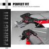NICECNC Para Yamaha Tenere 700 Bagageiro Suporte para Bauleto Suporte de Carga Para Yamaha Tenere 700 2019-2024 2020 2021 2022 2023