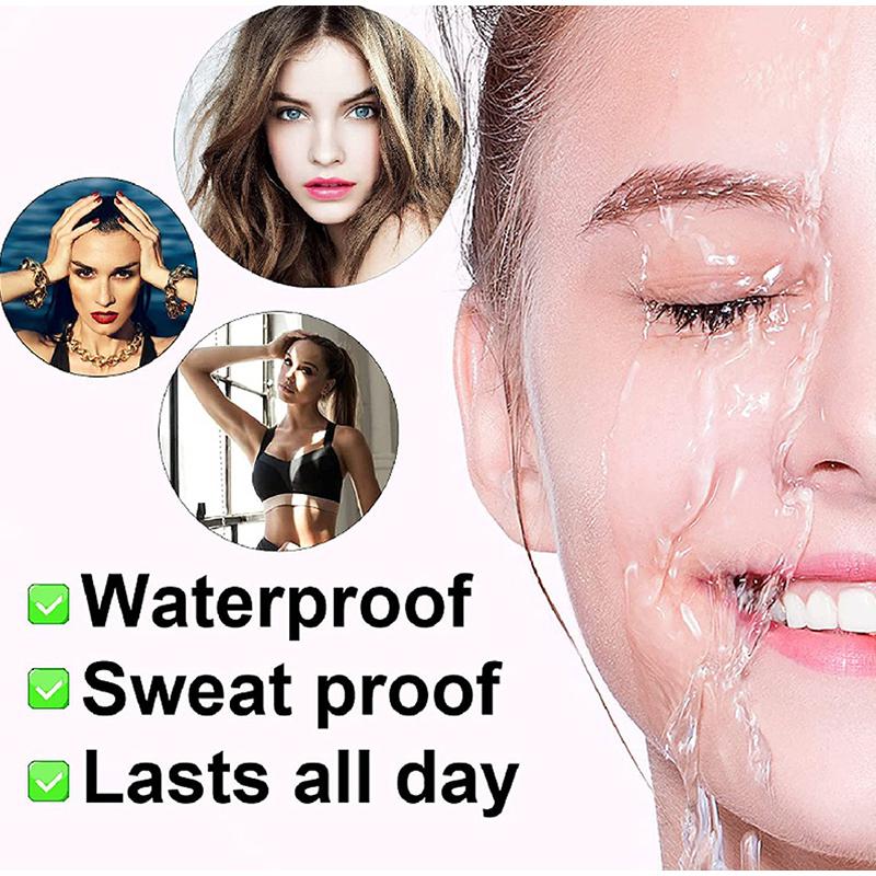 4 Spitzen Wasserdichter Augenbrauenstift Schweißfest Flüssiger Augenbrauenstift Make-up Natürlich Aussehend Lang Anhaltend Professionelle Kosmetik