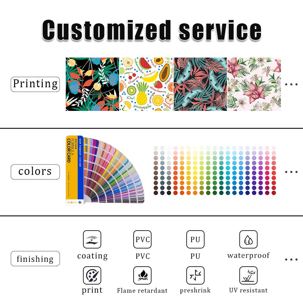 Fast Shipping 600D Waterproof PU PVC Coated Oxford Fabric