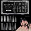 288PCS Poly Nail Gels Duals Forms Nail Builder Extension Gels Nail Mold Full Cover Acrylic False Nail Tips Duals Forms