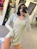 Women's Quick-Dry Yoga Hooded Sweatshirt - Loose Fit, Hip-Covering, Long Sleeve Fitness Top