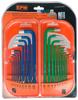 Set Of Hex And Torx Long Keys 18 Pieces - E-400-2620