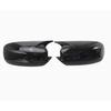 Side Door Mirror Lid Cover Trim Glossy Black For 2016- Dodge Charger 2pcs