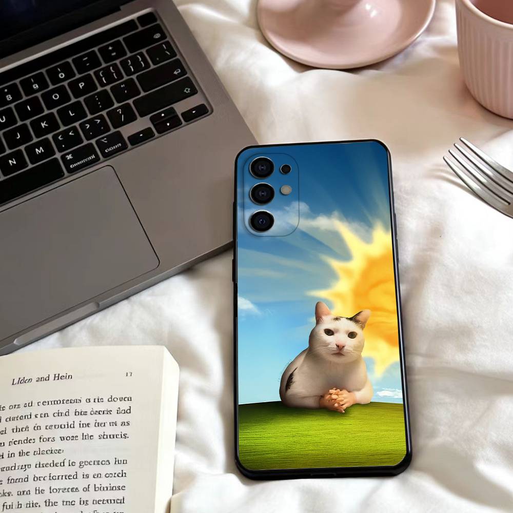 couple love pattern Phone Case For Samsung S25,24,23,22,30,21,10,9,Ultra,Plus,Lite,FE,4,5 G Soft Black Case