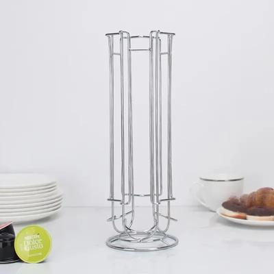 Large Capacity Coffee Capsules Holder Storage Rack Corrosion Resistant No Assembly Required Capsule Rack Stand Storage Holder YU