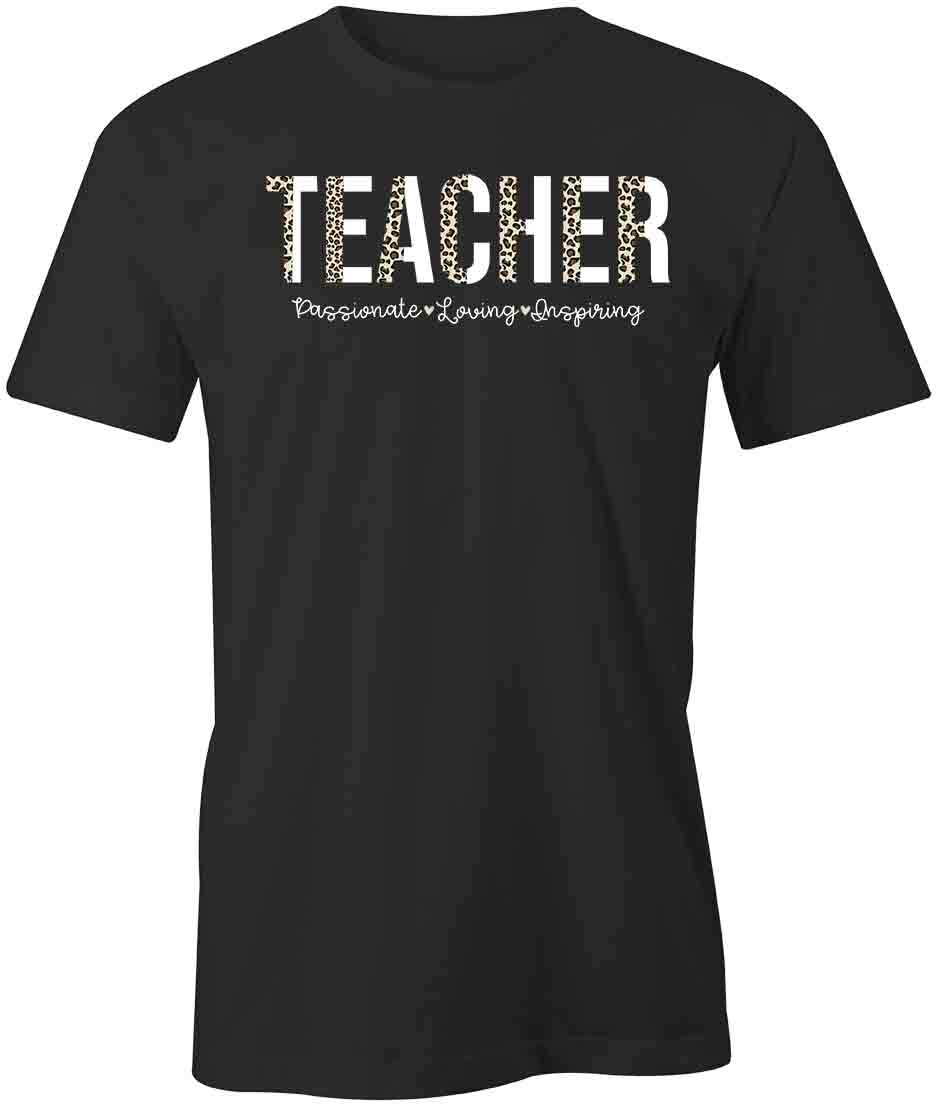 Teacher Passionate TShirt Tee Short-Sleeved Cotton CLOTHING TEACHER S1BCA915 M