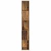 Wall Mounted TV Cabinet Set Brown 60 x 24 x 156 cm Engineered Wood