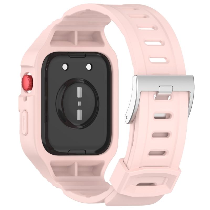 Soft Silicone Watch Bands for Watch Fit 3 Women and Man Sports Watch Bands Integrated Replacement