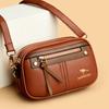 High Quality Pu Casual Women Cross Body Compact Messenger Bag Handbag Shoulder Over Bags Fashion Women'S Lightweight Underarm Bag