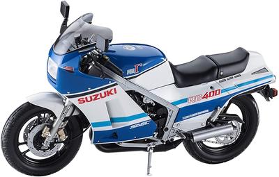 Hasegawa סדרת אופנועים סוזוקי RG400 גמא סוג מוקדם דגם פלסטיק BK9 1/12
