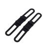 Fixation Silicone Band [Black] Set of 2 Highly Elastic Rubber