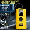 7-in-1 Portable Car Jump Starter with Air Compressor and Digital Tire Inflator 3000A 12V Power Pack for 9L Gasoline and 7L Dies