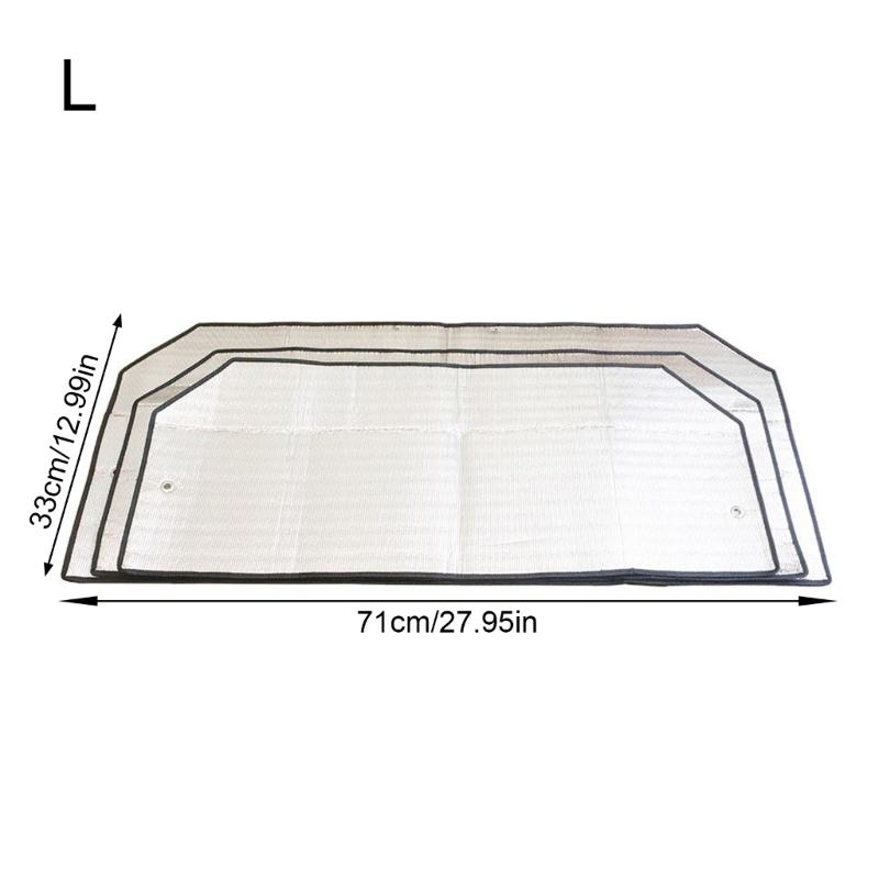 AC Unit Cover Outside Air Conditioner Cover Weatherproof Flame Resistant Guard With Aluminum Layer
