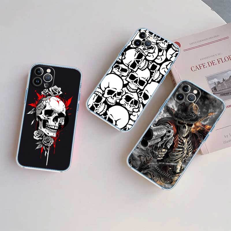 Grim Reaper Skeleton Skull Phone Case for Motorola G14 G15 G24 G30 G31 G32 G34 G41 G42 G51 G52 G50 G60S G60 G62 G72 G71 G73 G84 G85 G200 E32
