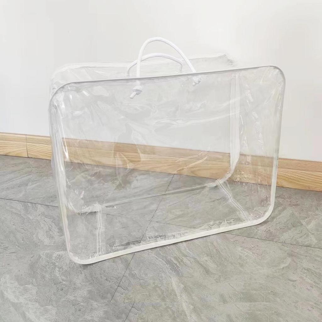 Non-Woven Zipper PVC Handbag for Blankets and Quilts