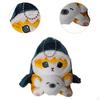 Plush Doll Keychain Cute Backpack Bag Pendant Keyrings for Girls Women Purse 12cm with Sea Lion