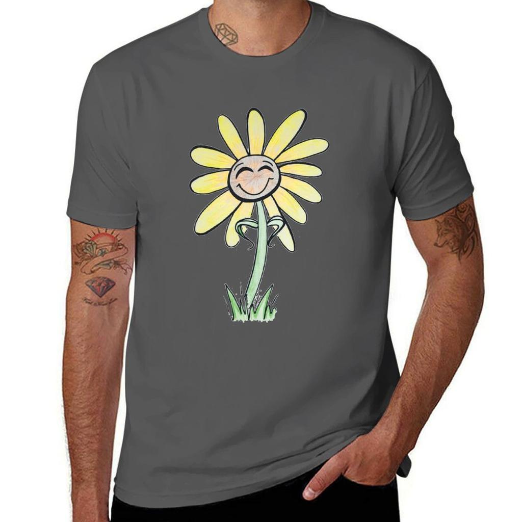 Im My Own Sunshine Sunflower Power TShirt Heavy Duty Casual Work Tee