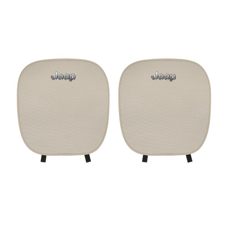 

Cup Holders Car Seat Cushion Cover Breathable Ice Silk Soft Pad For Jeep Grand Cherokee Wrangler JK Gladiator Compass Renegade W