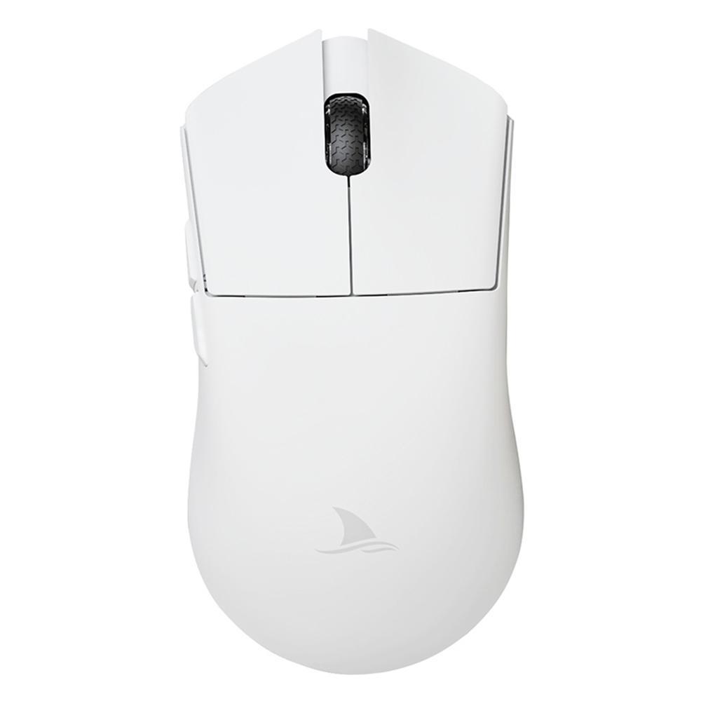 

DARMOSHARK M3 2.4G Wireless Gaming Mouse Triple Modes 2.4G/Bluetooth-compatible 5.0/Wired 50g Ultralight Computer Mouse PAW3395 Sensor for PC Laptop White
