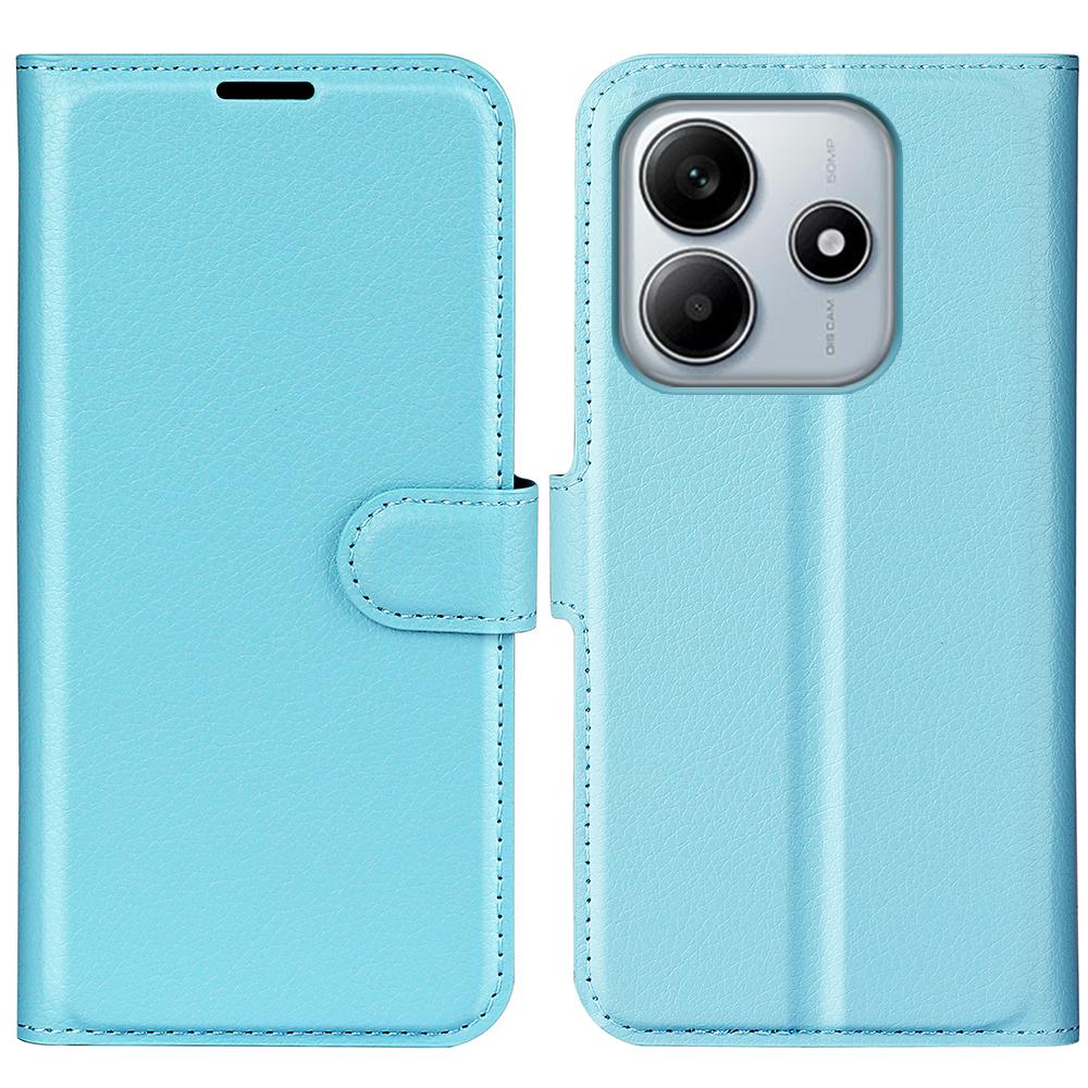 For Xiaomi Redmi Note 14 5G Case Litchi Texture Shockproof Leather Wallet Phone Cover