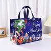Christmas Gift Bag Santa Claus Snowman Candy Gift Packaging Bag 2025 Merry Christmas Party Home Decor Navidad Noel 2025 New Year