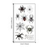 40Sheets DIY Spider Temporary Tattoos Waterproof Body Art Stickers Fresh Face Patch  Women