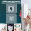 10pairs Transparent Multi-Purpose Powful Double-sided Adhesive Wall Stick Hooks Seamless Wall Storage Hooks Home Accessories
