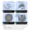 30pcs For Shower Drain Hair Catcher Disposable Mesh Traps for For Shower and Kitchen Sink Drain Hair Filtration