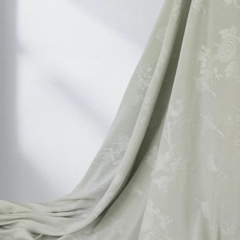 Lantern Relief Jacquard Fabric Stretch Knitted Fabric DIY Dress Hanfu Cheongsam Children's Clothes for Sewing Design Cloth