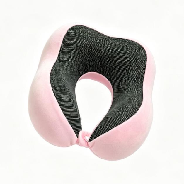 Slow Rebound Memory Foam U-Shape Neck Pillow for Travel
