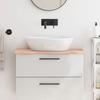 VidaXL Bathroom Countertop 80x30x2 Cm Solid Untreated Wood 3156017