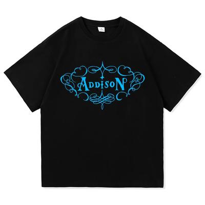 Addison Rae AddisonT Grafik-T-Shirt 2025 Neues Album Merch Vintage Harajuku-Stil Unisex Premium-Baumwolle Damen- und Herren-T-Shirts