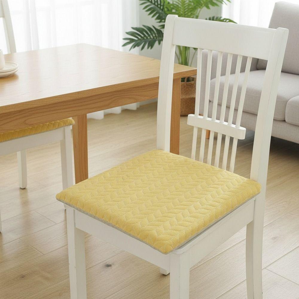 With Strap Japanese Cotton Chair Cushion Thick Car Seat Pad Universal Chair Mat Restaurant