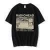 Hip Hop Street Casual Top Y2k Rock Tops Vintage Classic Radiohead T Shirt North America Tour Rock Boy Women's Print Tees Unisex
