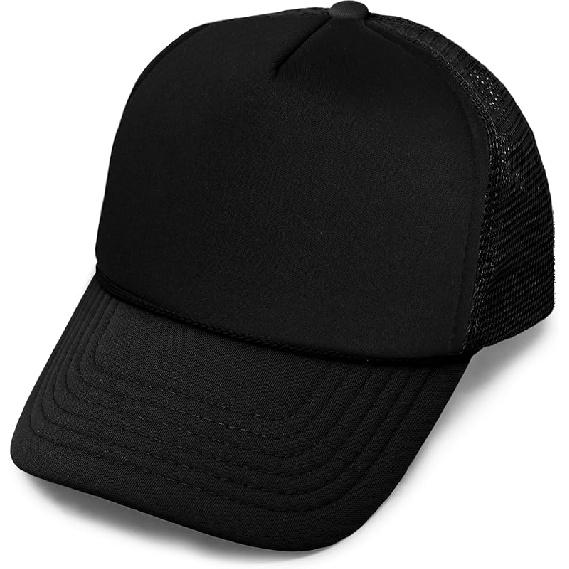 DALIX Youth Mesh Trucker Cap - Adjustable Hat (S, M Sizes) One Size