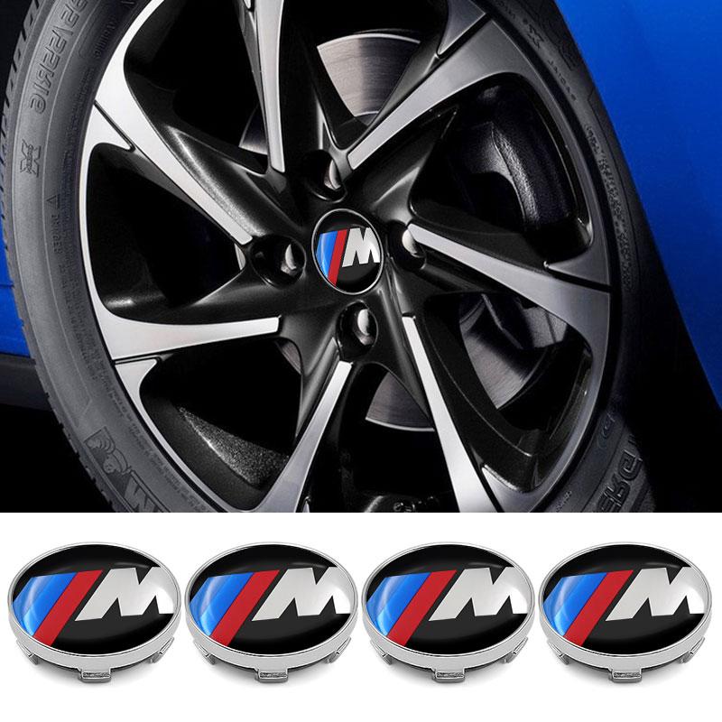 New 56/60mm Car Wheel Center Hub Caps Protector Cover Car Accessories For BMW M E34 E36 E60 E90 E46 E39 E70 F10 F20 F30 X5 X6 X1