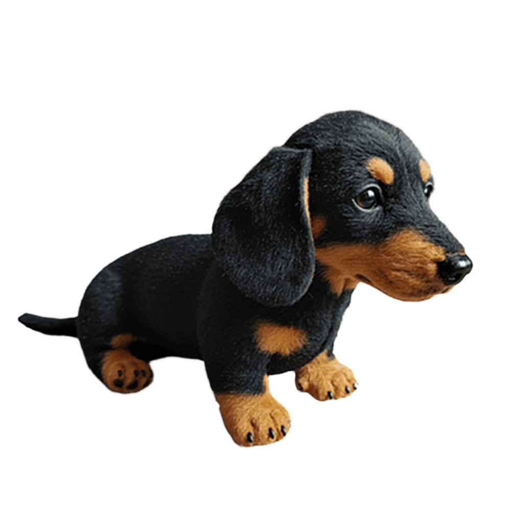 Cute Dachshund Plush Sofa Ornament
