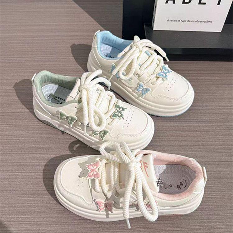 

Waterproof Canvas Leather Shoes for Girls - Lightweight, Soft Sole & Ideal for Spring/Autumn Sports. Default Size