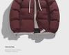 Women's Unisex Milky Down Short Winter Coat - Loose, Thick, Fashionable Large Size