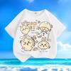 New Summer Cartoon Kids T - Shirts | Anime Prints | Crew Neck Loose & Versatile Short - Sleeve Tops for Boys & Girls