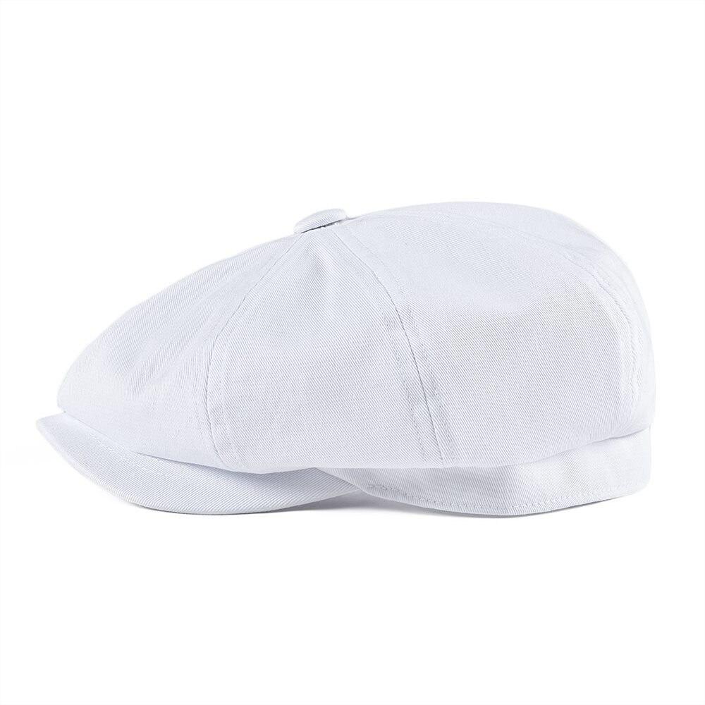 Buy Botvela Newsboy Cap Men 'S White 