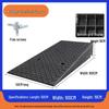 Curb and Threshold Ramp Mat - Rubber Slope for Home or Car Use
